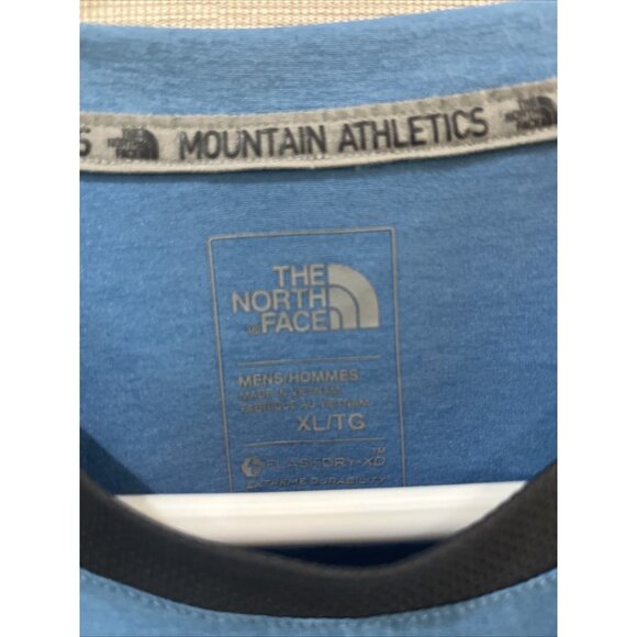 The North Face Mountain Athletics Men’s XL Tshirt Flash Dry Blue - Picture 3 of 9